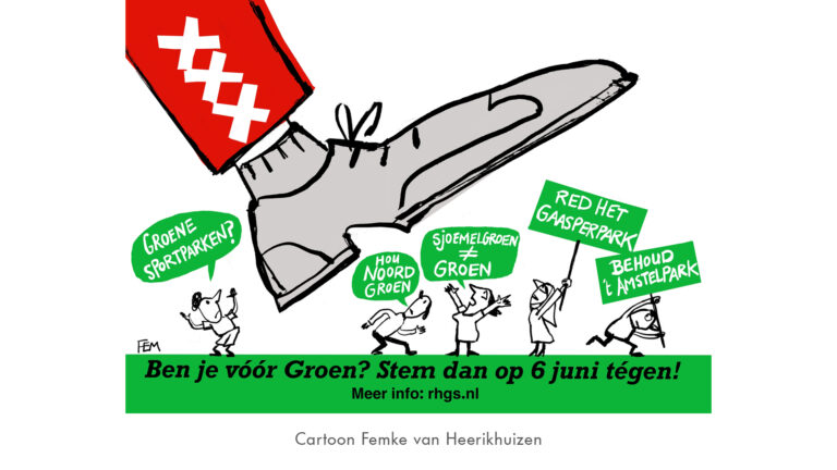 Stem 6 juni TEGEN de Hoofdgroenstructuur